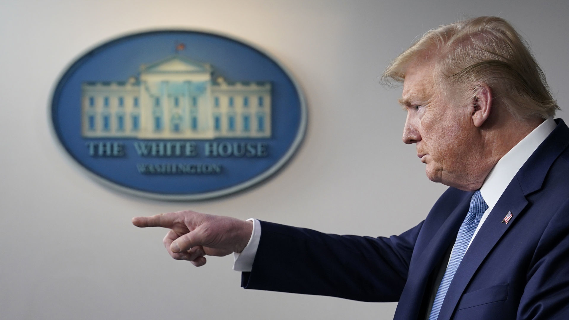 APTOPIX Virus Outbreak Trump